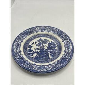 English Ironstone Tableware EIT Blue Willow Bread And Butter Appetizer Plate 7”